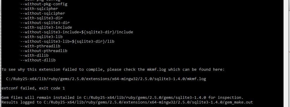 how to install sqlite ruby gem on windows how to install sqlite ruby gem on windows