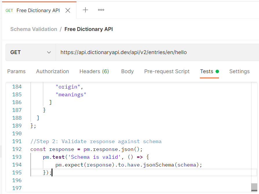 How to Perform Schema Validation in Postman | by Pricilla Bilavendran ...