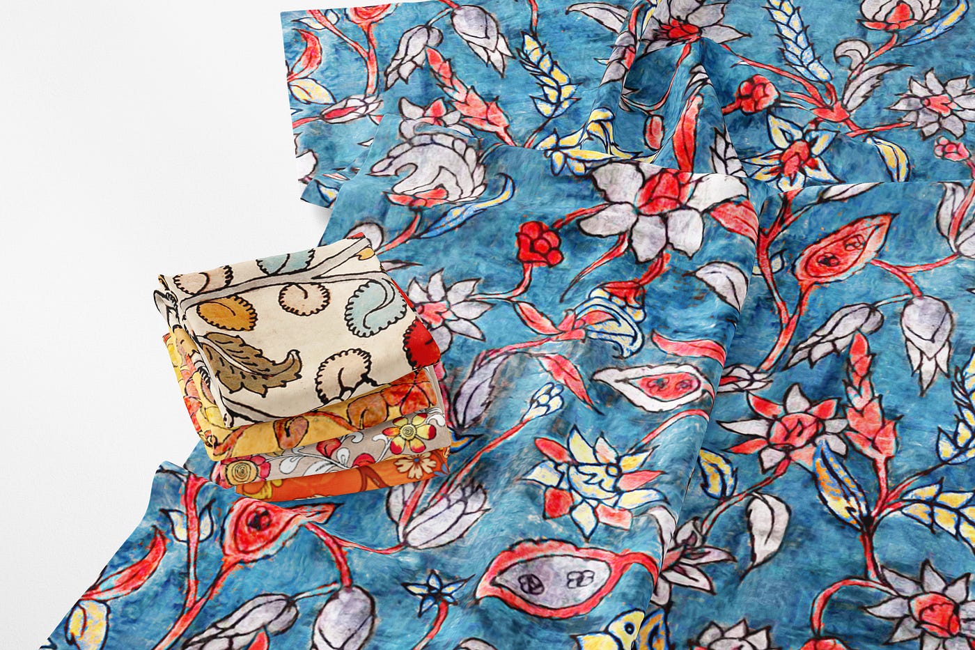 Kalamkari Printed Fabric