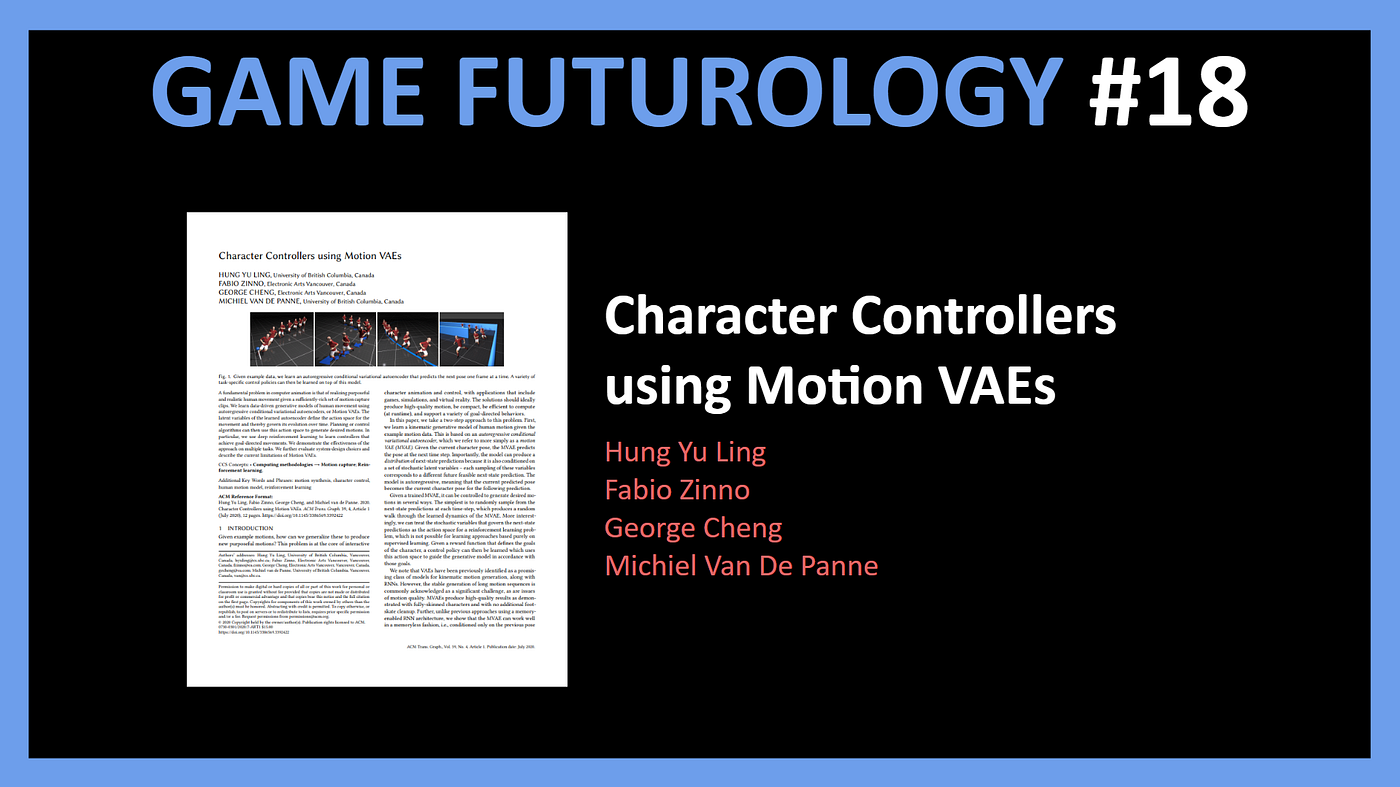 Learning Sports Motions With Autoregressive Variational Autoencoders