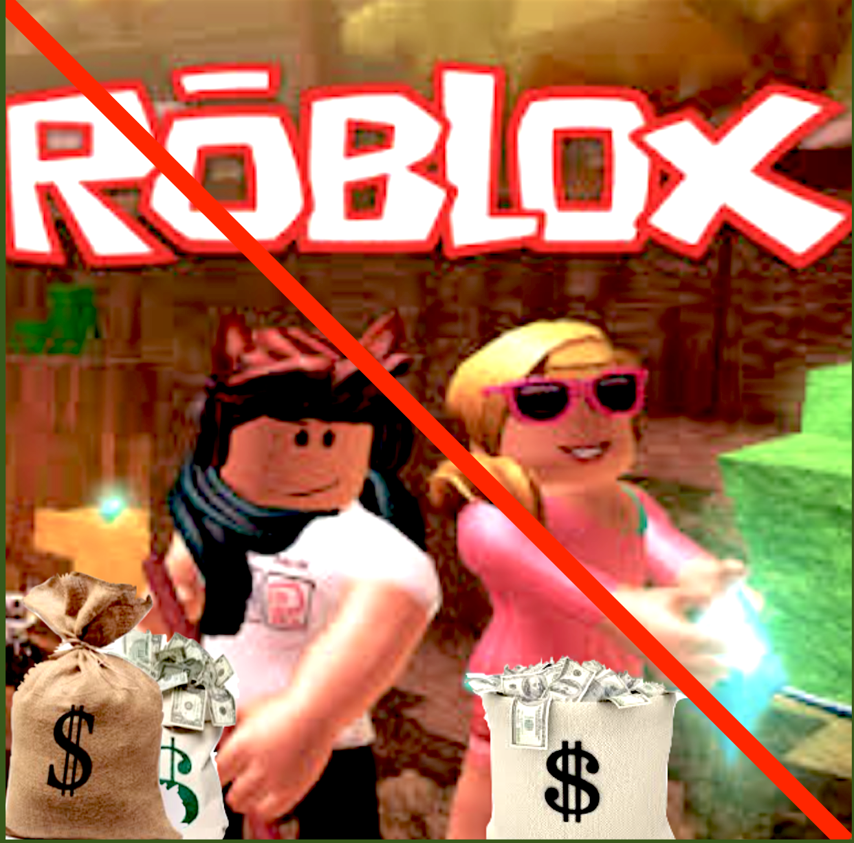 Hey Roblox Leave Them Kids Alone Danielle Fenton Medium - 