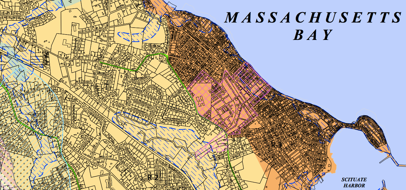 Scituate Ma Zoning Map The Residential Cluster (Rc) District And The Proving Grounds | By  Scituatecitizens | Medium