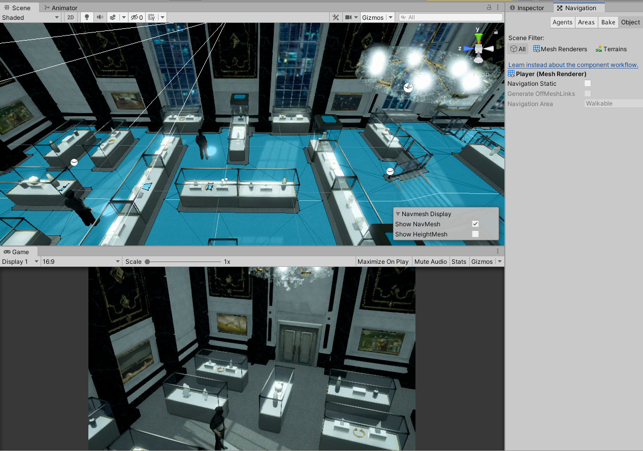 Unity Development — Nav Mesh. In a 3D world, you can add the proper… | by  Christopher Graf | Medium