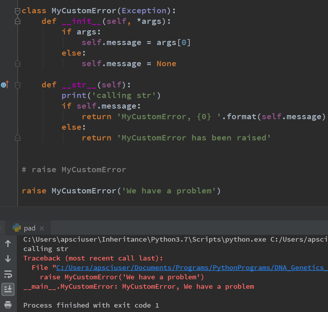 How to Define Custom Exception Classes in Python | by Stephen Fordham |  Towards Data Science
