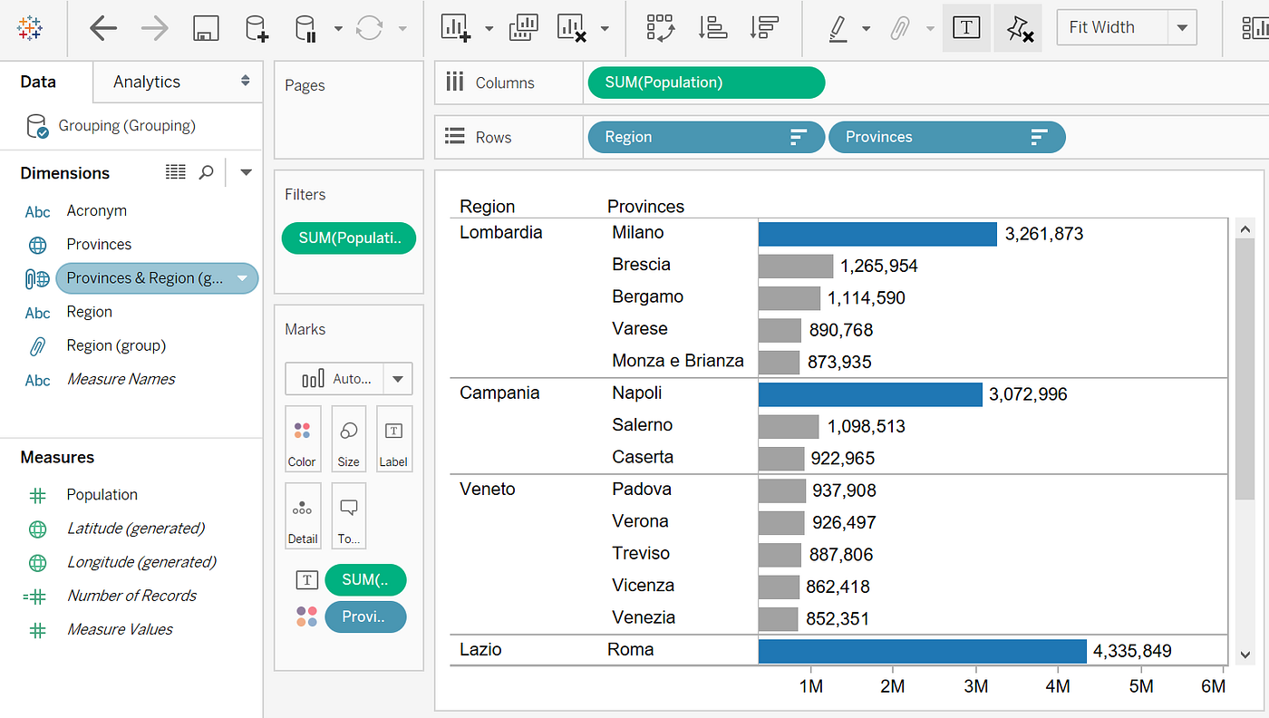 Tableau Grouping Data. How to efficiently group data by using… by