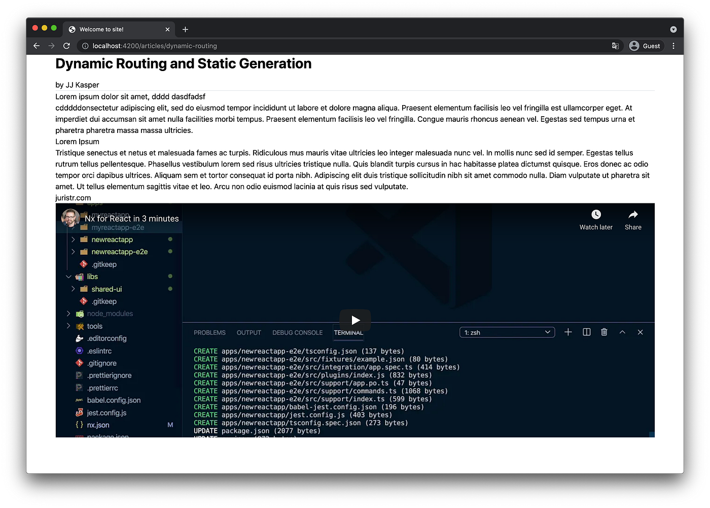 Use Cypress with Next.js and Nx to battle test your React Components