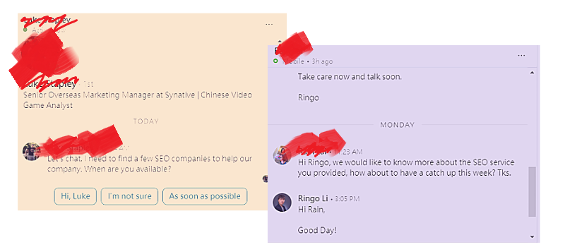 Linkedin Marketing 實戰及策略 找了一個linkedin 專家幫手管理自己的帳戶 2個星期 暫時4 個 By Ringo Li Medium