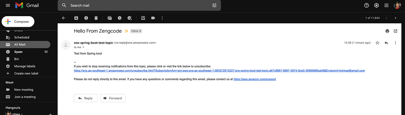 Amazon Simple Notification Service Sns With Spring Boot By Chiwa Kantawong Pea Medium