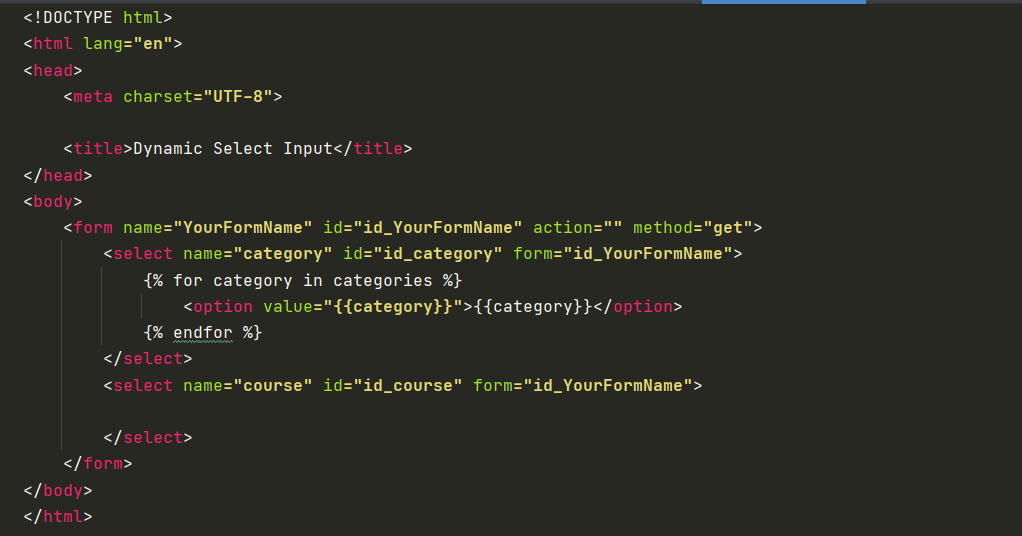 Implement Dynamic Select Options With Django By Samiddha Medium
