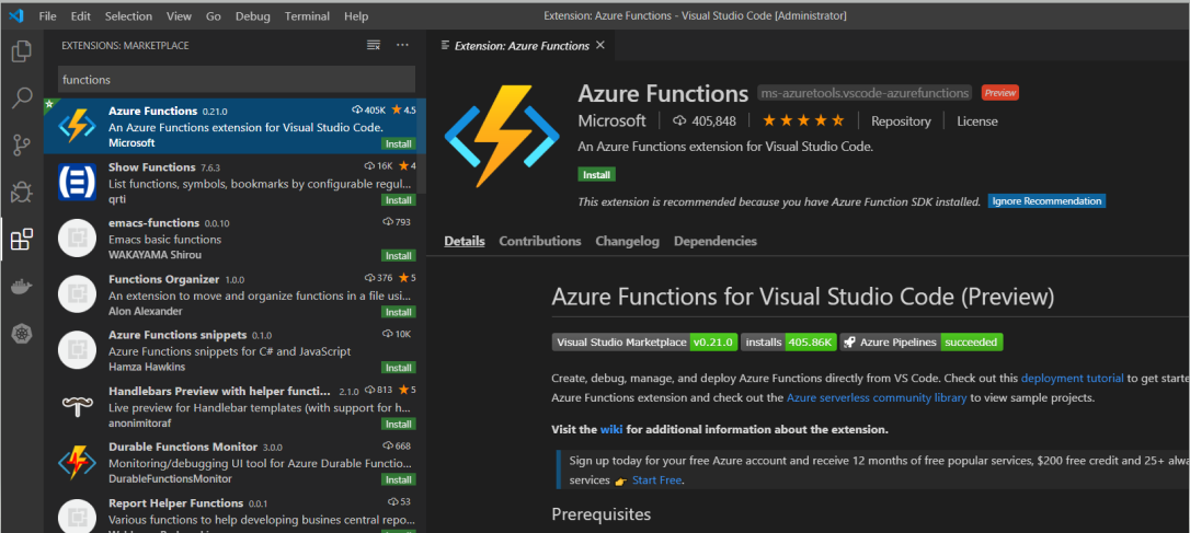 Going Serverless with Azure functions | by Nitish Nagpal | Medium