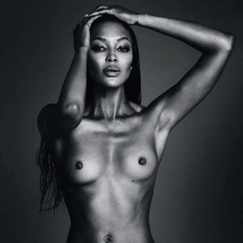 Photo by #FreeTheNipple/Naomi Campbell.