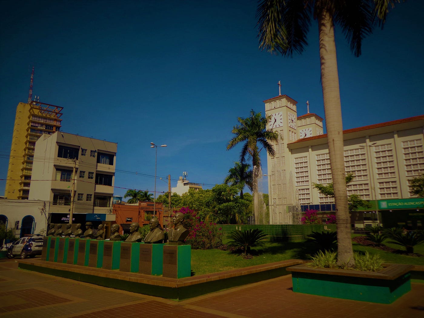 Praça Alencastro, Cuiabá.