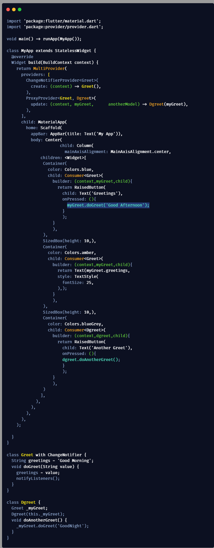 Advanced Provider in Flutter. Let's understand the basics of how to… | by  Suraj Gupta | FlutterDevs