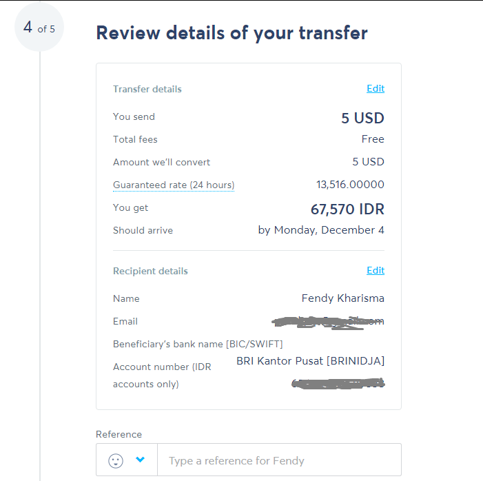 Pengalaman Pertama Transfer Uang Dari Transferwise Ke Bank Lokal By Fendy Kharisma Medium