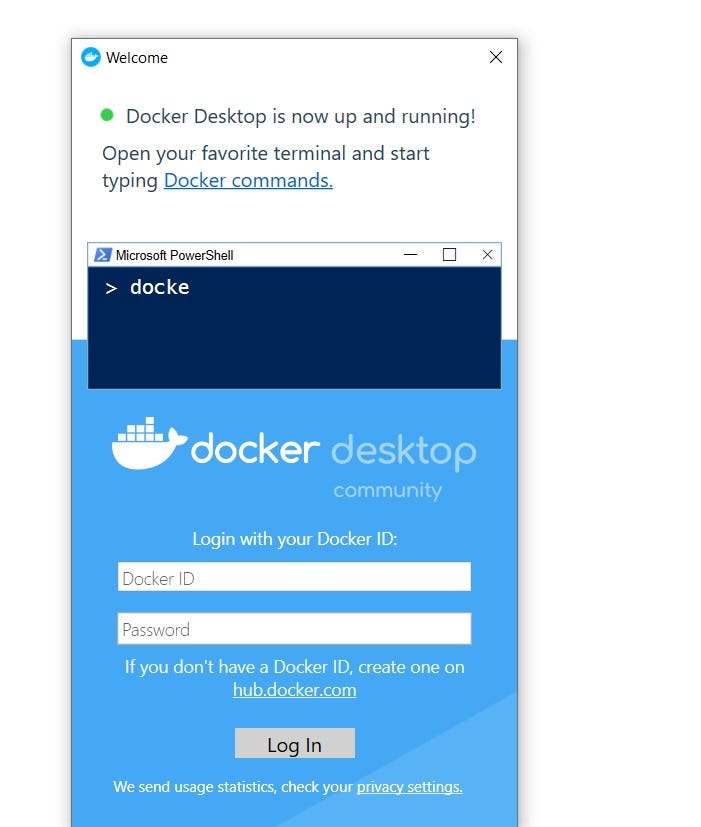 Docker not installing on windows 10 pro