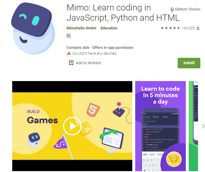 Best Mobile Apps To Learn Coding On The Go By Alex Vypirailenko Level Up Coding