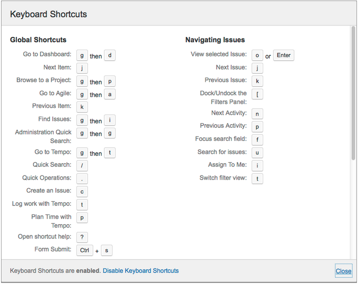 J, K, or How to choose keyboard shortcuts for web applications