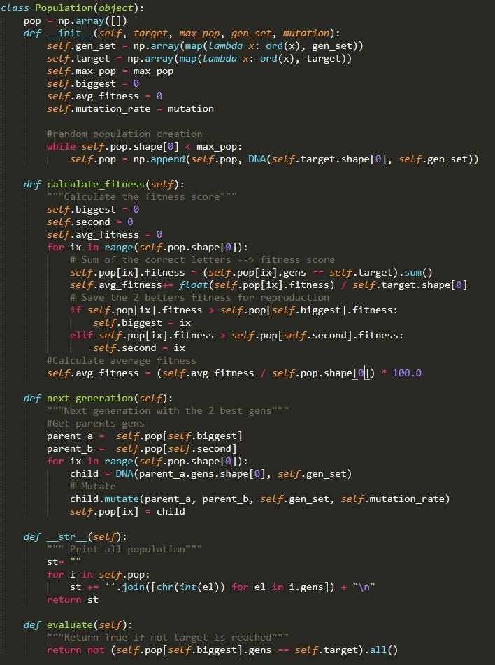 How to create an easy genetic algorithm in Python - Predict - Medium