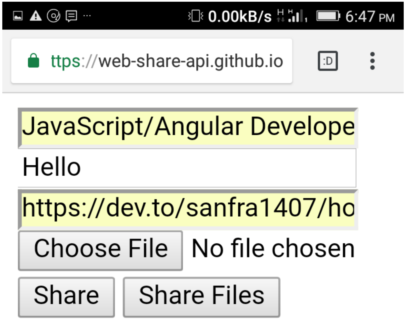 How to Use the Web Share API How to Use the Web Share API
