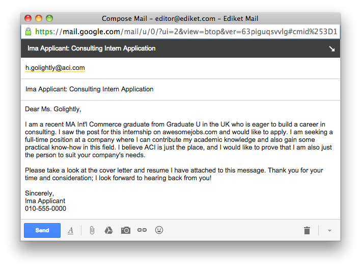 Application Emails How To Get Noticed From The First Line By Ediket Medium