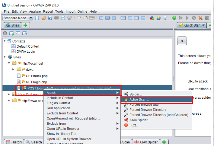 Authenticated Scan using OWASP-ZAP - Cyber Army - Medium