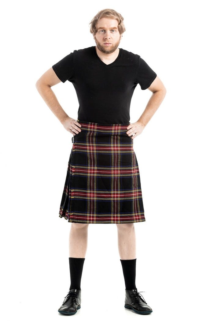 kyle tartan kilt