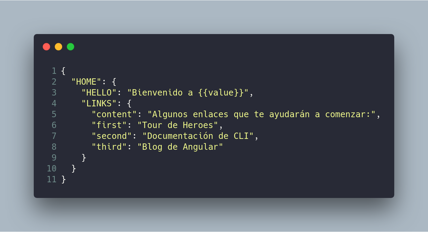 Angular + ngxtranslate + Typings