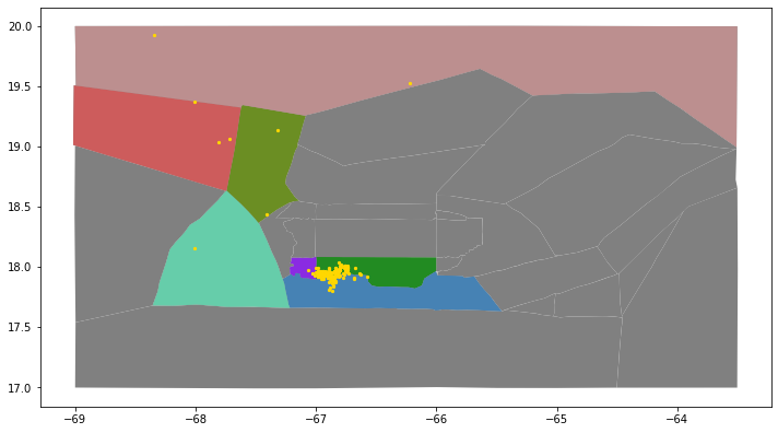 Point-in-Polygon Analysis Using Python GeoPandas | by Melissa Rodriguez ...
