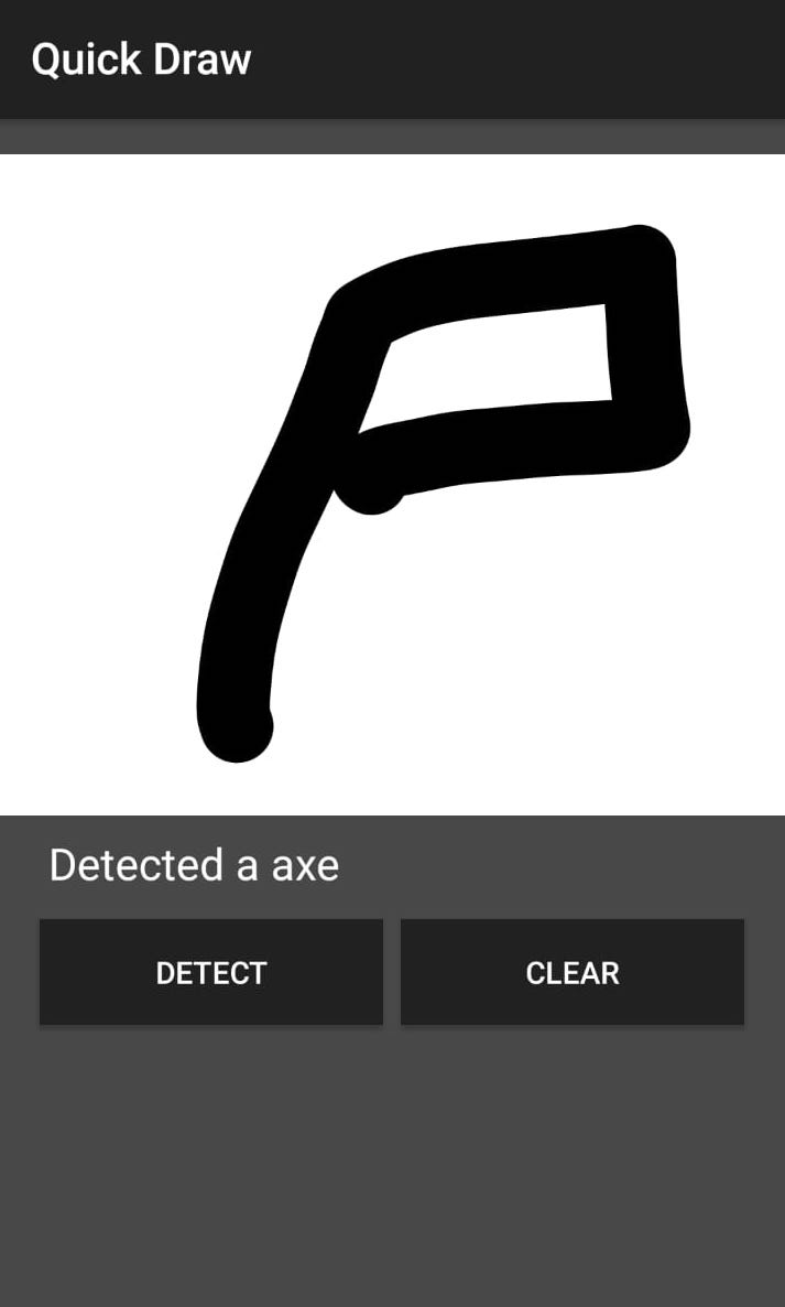 Machine Learning on Android an app for classifying doodles with
