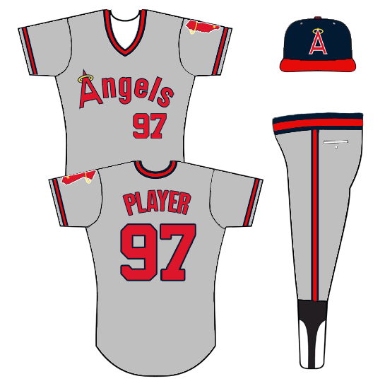 angels baseball uniform