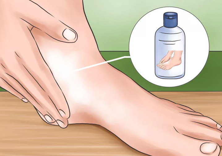 shaving off dead skin on feet