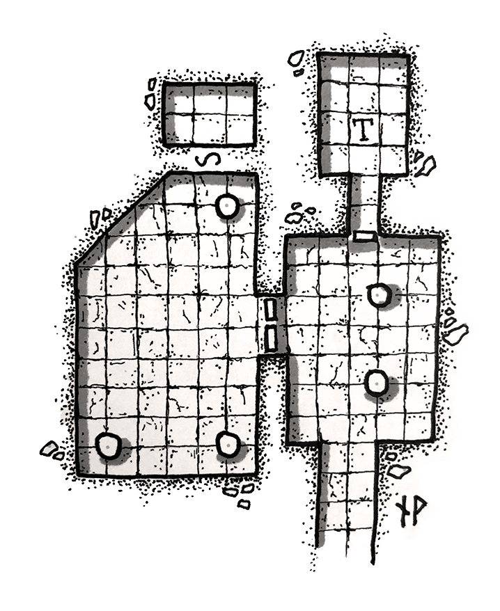 Tutorial How To Draw A Basic Dungeon Map Niklas Wistedt Medium