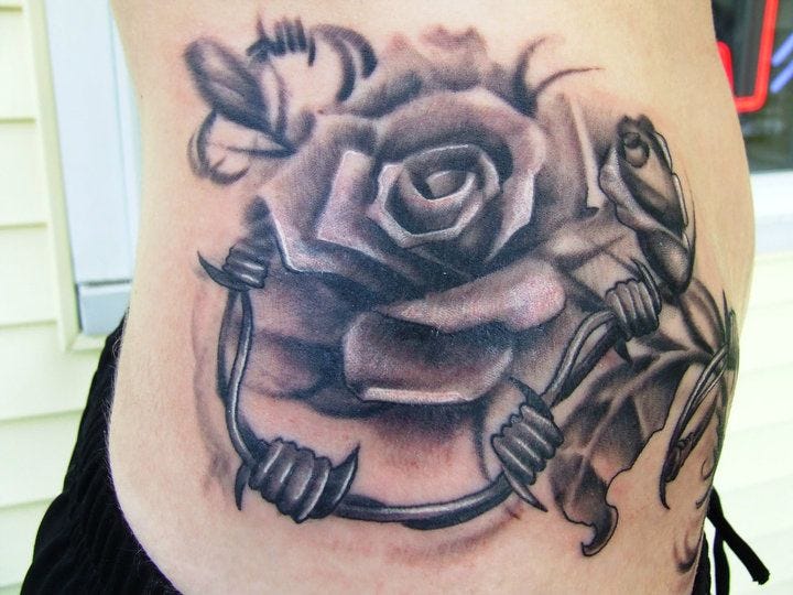 24 Tatouages De Fil De Fer Barbelé Qui Plaisent Aussi Aux
