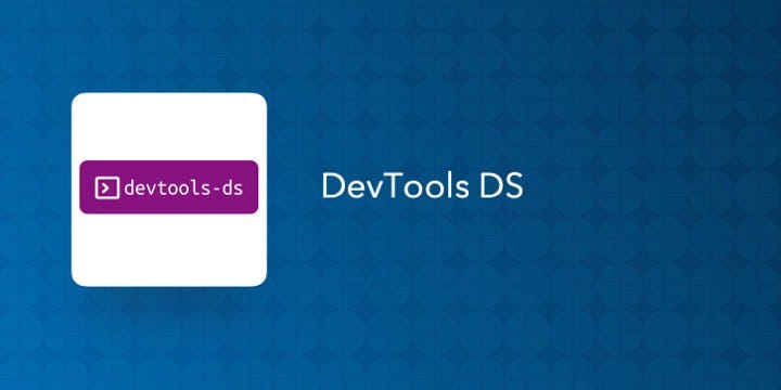 Devtools design system logo on intuit background