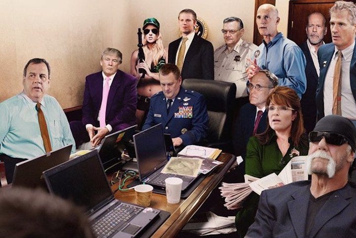 Analysis Of Situation Room Photo Shows Trump Was Actually