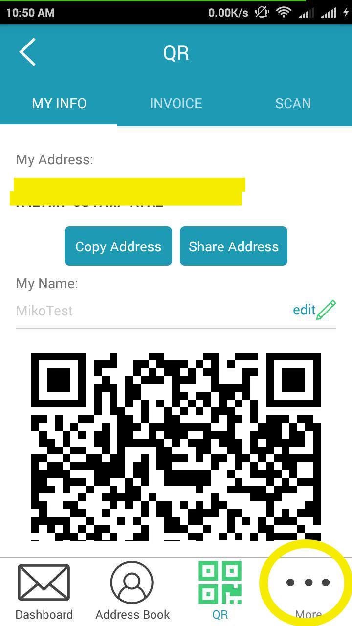 How To Sync Your Nem Address From Nem Wallet Mobile App To Nano Wallet By Miko Ilas Loyalcoin Medium