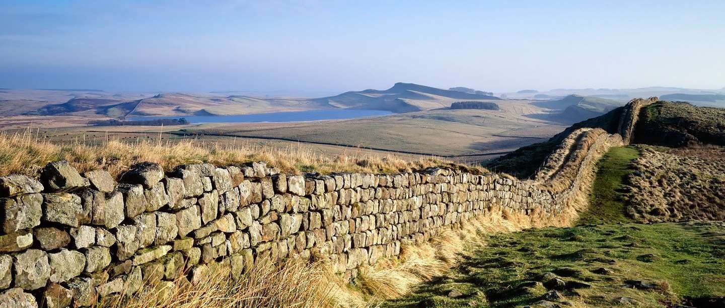 Hadrian’s Wall, in England