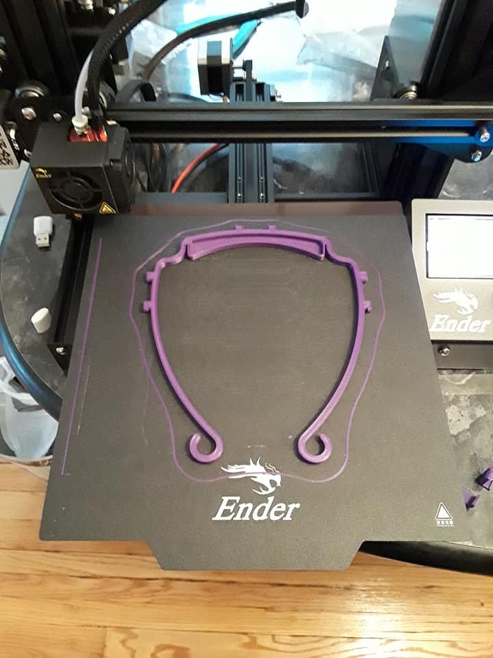 Easy Making Ppe With A 3d Printer 24 Hrs With A Creality Ender 3 Pro By Felicia Medium Easy Making Ppe With A 3d Printer 24 Hrs With A Creality Ender 3 Pro By Felicia Medium