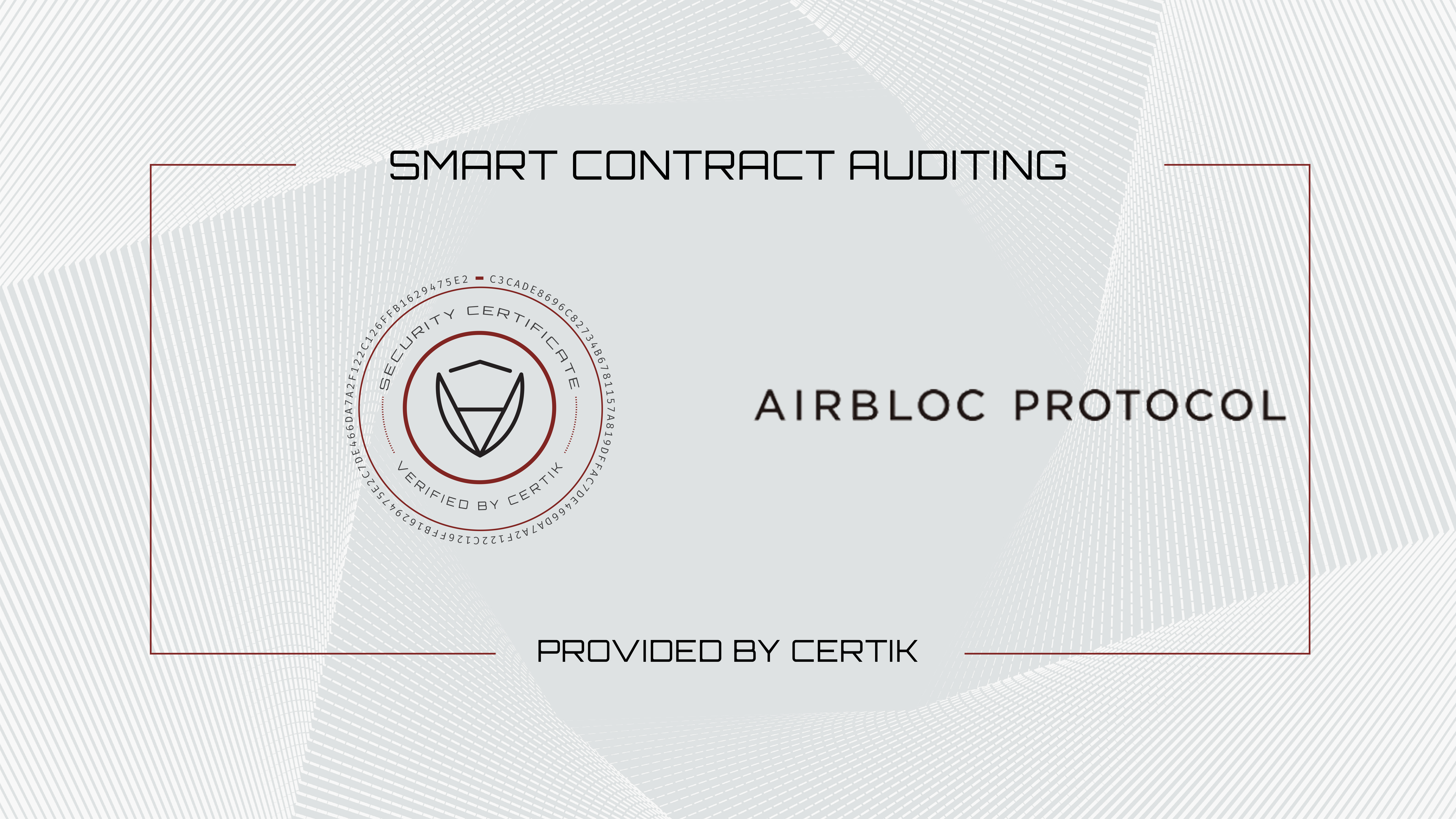 CertiK has conducted a security audit for Airbloc | by CertiK | CertiK | Medium