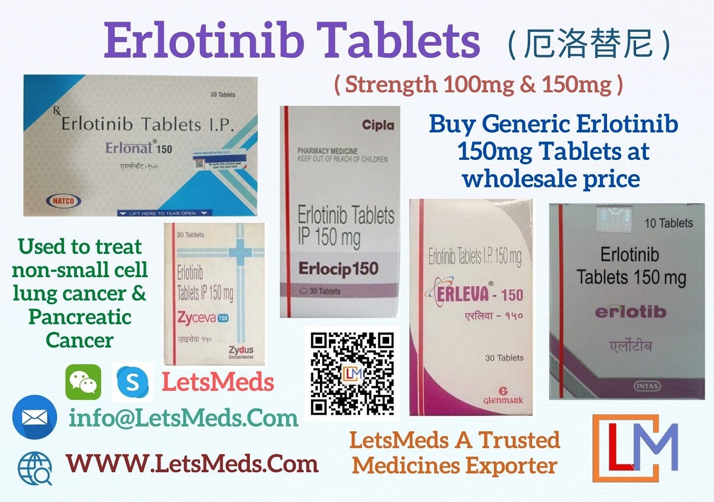 Buy Erlotinib Online India Generic Tarceva Cost Usa Send Erlotinib Tablets To Usa By Letscms Pvt Ltd Dec 2020 Medium