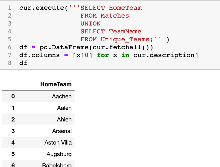 Introduction to SQL Using Python: Using JOIN Statements to Merge ...