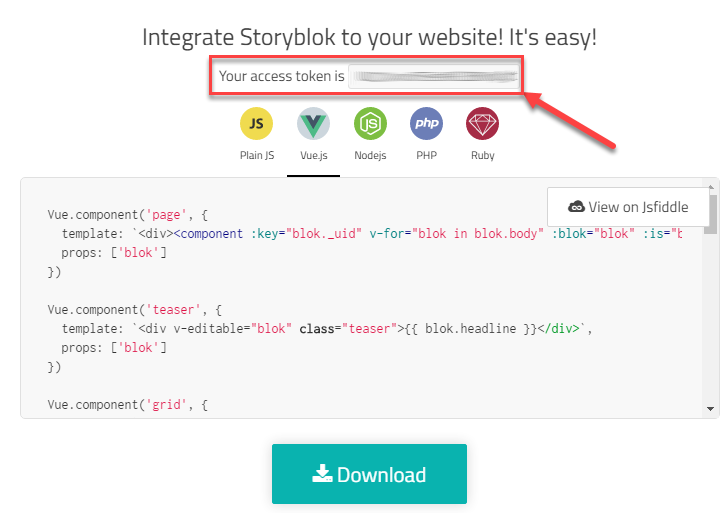 Integrating Storyblok into existing Vue project | by Natalia Tepluhina |  ITNEXT