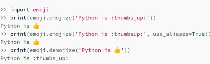 How To Print Emojis Using Python By Keerti Prajapati Analytics Vidhya Medium