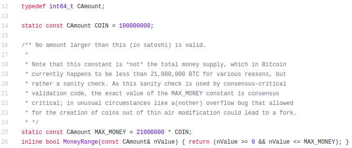 maximum number of bitcoins that can be created