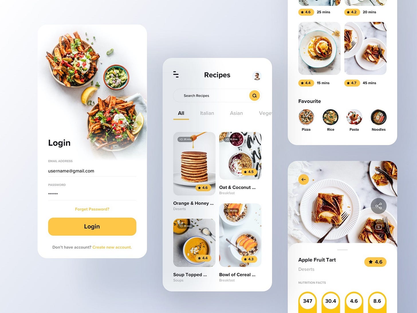 25 Best Food Mobile App UI Designs for Your Inspiration | by S. Khan ...