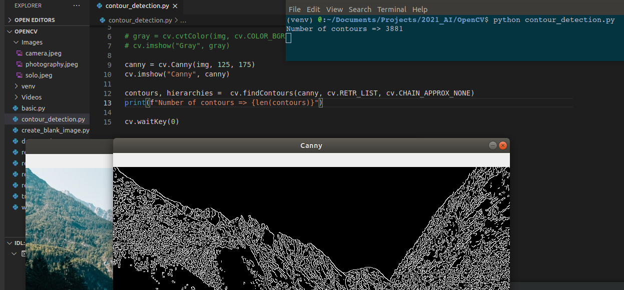 Contour Detection — OpenCV — 2021 | by Raoof Naushad | Analytics Vidhya ...