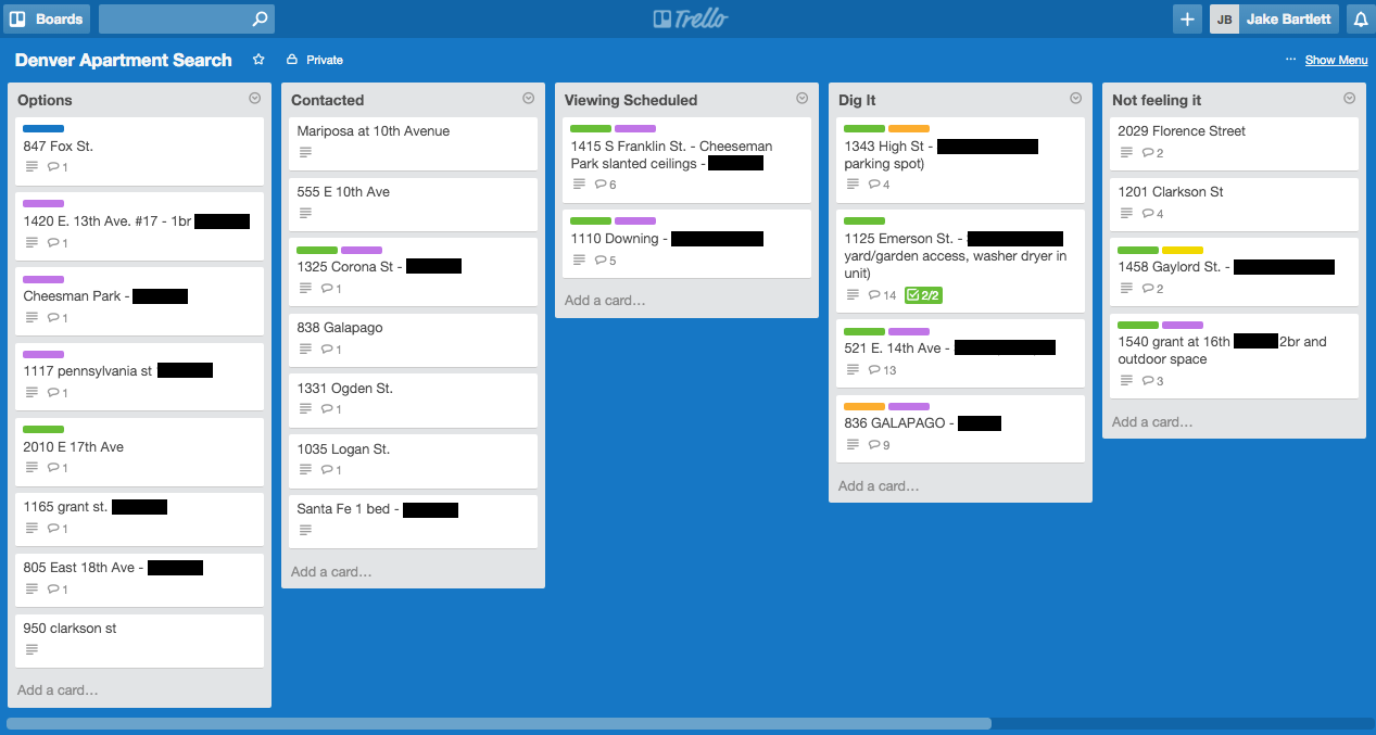 How I Used Trello, Google Maps, And More To Organize An Apartment Search