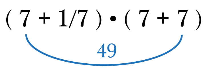 The 1 And Four 7s Number Puzzle Solution Math Hacks Medium