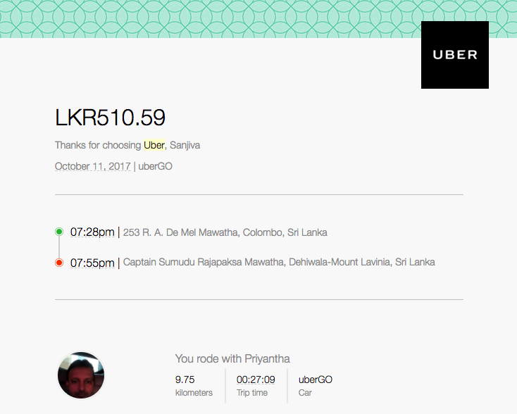 Uber Is Destroying The Taxi Market In Sri Lanka By Sanjiva Weerawarana Medium