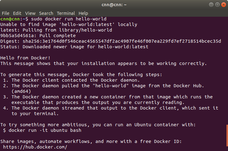 Docker Tutorial 1 Docker Installation In Ubuntu 18 04 By Sik Ho Tsang Medium
